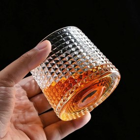 2 részes boroszilikát whisky pohár szett 160 ml
