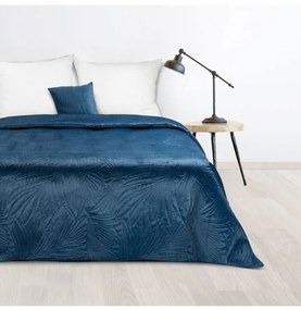 Bársony ágytakaró Luiz4 kék new