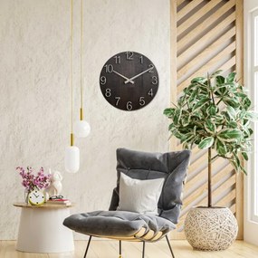Elegáns tölgyfa falióra | OROBORO
