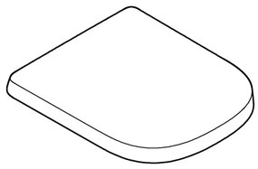 GROHE 39330002 - EURO CERAMIC WC-ülőke, tartós fehér