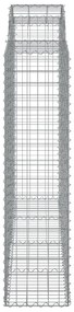 20 db íves horganyzott vas gabion kosár 200x50x160/180 cm