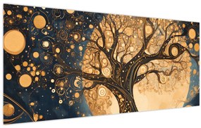 Kép – Szürrealista fa (120x50 cm)
