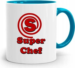 Kék Bögre Szakácsnak Chef Ajándék fényképes nyomtatással