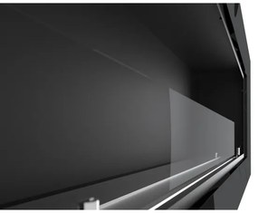 InFire - Beépített BIO kandalló 49x120 cm 3kW fekete
