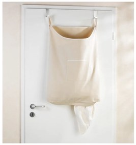 Laundry bézs felakasztható szennyestartó kosár, 65 l - Wenko