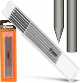 6 db 2,8 mm-es asztalos ceruzabetét automatikus ceruzákhoz, fekete grafit, 8G-P