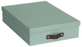 Zöld karton rendszerező dokumentumokhoz Oskar Canvas Paper Laminate – Bigso