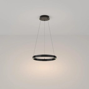 MAYTONI MOD058PL-L100B3K RIM Modern Led Függesztett Lámpa Fekete LED IP20