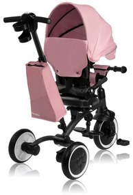 Lionelo - Gyermek tricikli TRIS PLUS Pink Rose