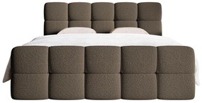 Kontinentális franciaágy 140 cm Cirsten 140C (ágyráccsal és matraccal) (tárolóhellyel) (bézs). Akció -15%. 1100161