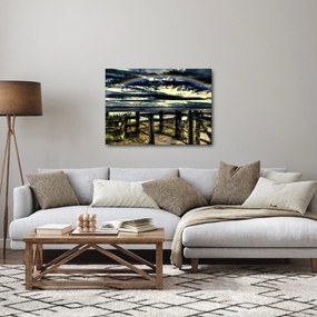 Szivárvány a tenger felett képe (70x50 cm)