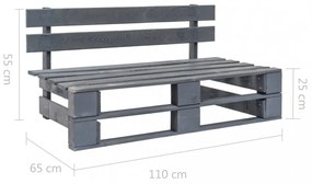 szürke fa kerti raklappad