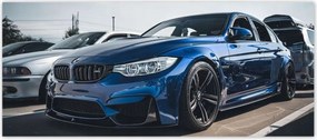 Fotótapéta 211x91 Kék Bmw M3 Auto