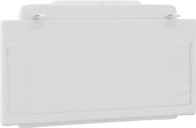 fehér műbőr fejtámla párna Viana 100 cm