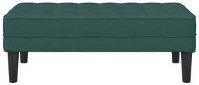 Pad Sötét Zöld 113x57x39 cm Szövet