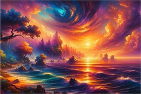 Kép - Varázslatos világ (90x60 cm)