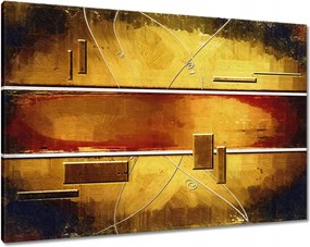 Vászonkép 100x70 Megnyugvás bronzban