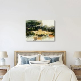 Kép - Zeusz temploma, Athén, Görögország (70x50 cm)