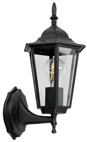 Kültéri fali lámpa 1xE27/60W/230V IP44 fekete