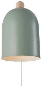 Nordlux - Fali spotlámpa GASTON 1xE27/15W/230V zöld