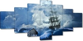 Képek 210x100 Vihar Tenger Hajó Tájkép