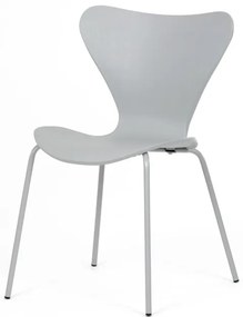 Szürke Műanyag Étkezőszék. CT-X7034 GREY