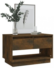füstös tölgy színű szerelt fa TV-szekrény 70x41x44 cm