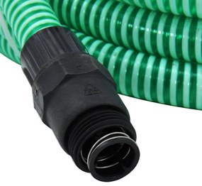 zöld PVC szívótömlő PVC csatlakozókkal 1 10 m&quot;