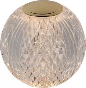 Lucide 13599/02/60 - CINTRA dimmelhető, újratölthető asztali LED-lámpa LED/2W/3,7V 4000 mAh