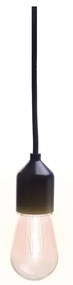 Bulb LED fényfüzér, 10 izzós, hosszúság 8 m - DecoKing