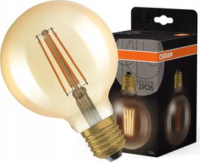 Led izzó G95 E27 6.5W 55W 725lm 2400K Tompítható Vintage 1906 Osram