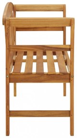 tömör tíkfa kerti pad 114 cm