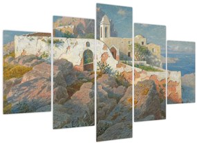 Kép - William Stanley Haseltine, Santa Maria a Cetrella, Anacapri, reprodukciók (150x105 cm)