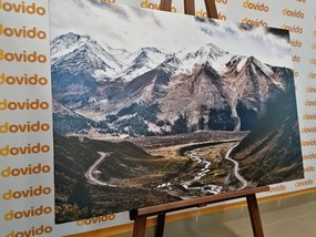 Kép gyönyörű hegyi panoráma