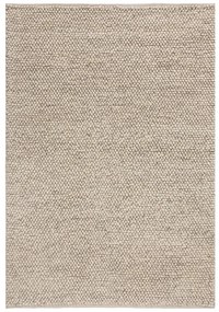 Világosszürke kézi szövésű gyapjúkeverék szőnyeg 160x230 cm Minerals – Flair Rugs