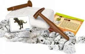 Világító dinoszaurusz Archeo Fun T-Rex régészeti készlet Clementoni
