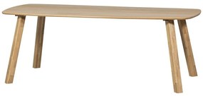 Tölgyfa étkezőasztal 100x180 cm Tablo – WOOOD