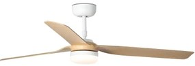 FARO 33816-20 - LED Mennyezeti ventilátor PUNT LED/18W/230V Wi-Fi bézs/fehér + távirányító