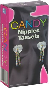 Ehető cukorka mellbimbó takarók, cukorka díszek