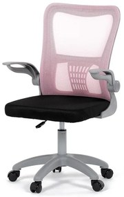 Gyerek szék, magasságában állítható, rózsaszín hálós, KA-K2008 PINK