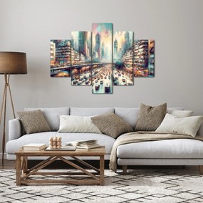 Kép - Városi élet (150x105 cm)