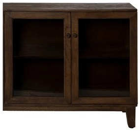 Barna mangófa tálalószekrény 180x87x35 cm Ravi – Ixia