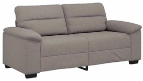 vidaXL kétszemélyes tópszínű szövet kanapé 140 cm