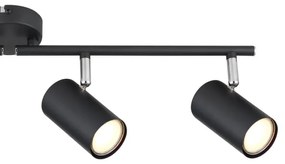 Globo 57914-4 - Spotlámpa ALLVI 4xGU10/25W/230V fekete