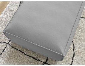 Világosszürke bőrutánzat lábtartó Boheme – Bobochic Paris