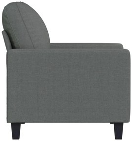 vidaXL sötétszürke szövet kanapéfotel 60 cm