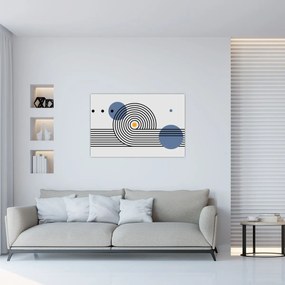 Kép - Minimalista absztrakció N⁰1 (90x60 cm)