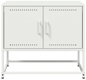 fehér acél TV-szekrény 68,5x39x60,5 cm