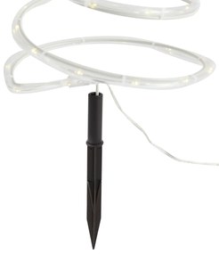 4 darabos karácsonyi leszúrható lámpakészlet fehér karácsonyfa LED-del IP44 - Puno