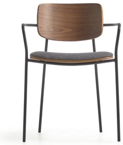 Szürke-barna étkezőszék Maureen – Kave Home